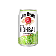 金賓（Jim Beam）嗨棒波本威士忌蘋果味配制酒預(yù)調(diào)酒350ml