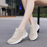 喬丹格蘭華強(qiáng)女鞋運(yùn)動(dòng)鞋夏季鏤空透氣單網(wǎng)鞋跑步鞋輕便軟底旅游休閑 米色【鏤空單網(wǎng)】Z916 35