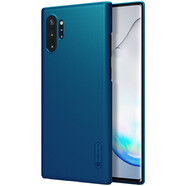 耐爾金（NILLKIN）耐爾金 適用于三星note10plus手機(jī)殼GALAXY note10+5G保護(hù)套磨砂 磨砂護(hù)盾孔雀藍(lán) 三星GalaxyNote10+
