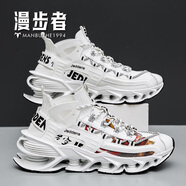 漫步者典藏版【MBZ聯(lián)名款丨官方名品】 高級定制限量刀鋒戰士休閑男鞋 MBZ定制丨悟空白丨官方限定 39