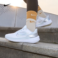 耐克（NIKE）女鞋秋季新款TANJUN簡(jiǎn)版奧利奧緩震運動(dòng)休閑鞋低幫輕便跑步鞋 DD8686-100/白銀 36
