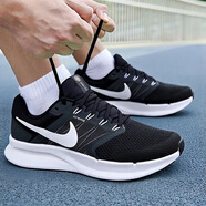 耐克（NIKE）跑步鞋官網(wǎng)官方 艦店男鞋 2025秋季新款運(yùn)動(dòng)鞋黑武士休閑鞋慢跑鞋 飛線技術(shù)-經(jīng)典黑白 41 (260mm) 8
