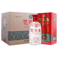 楚園春滿天星42度濃香型白酒湖北宴席送禮盒裝酒 42%vol 500mL 6瓶 整箱