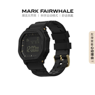 馬克華菲電子手表心率睡眠檢測運動手表智能手環(huán)百搭新款經(jīng)典小方塊男女成人中學生IP68級防水游泳計時手表 黑金限定 【IP68級防水+全方位運動監(jiān)測】