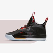 NIKE耐克Air Jordan 33 CNY AJ33中國新年 百家衣 男子高幫實戰(zhàn)籃球鞋 AQ8830-007 44