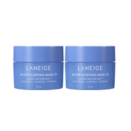 蘭芝唇膜夜間保濕補水修護睡眠唇膜去死皮角質(zhì)溫和免洗淡化唇紋 蘭芝睡眠面膜15ml*2個(gè)