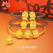 周生生黃金轉運珠 本命佛普賢菩薩(生肖龍,蛇佩戴)足金串珠93630C定價(jià)