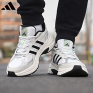 阿迪達(dá)斯 （adidas）男女運(yùn)動(dòng)鞋輕便耐磨休閑老爹鞋透氣緩震跑步鞋 42.5碼UK8.5碼