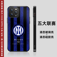 五大聯(lián)賽足球隊手機殼蘋(píng)果13華為oppo榮耀小米vivo液態(tài)硅膠玻璃殼 國米-地圖【聯(lián)系客服備注機型】 AG玻璃殼【高清不會(huì )碎】