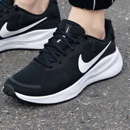 耐克（NIKE）官方艦店跑步鞋男鞋夏季新款運動鞋夜跑鞋子透氣輕便時尚休閑鞋 FB2207-001/革命7代/黑白 41
