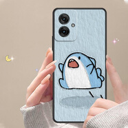 億色師適用 摩托羅拉G55手機殼卡通動漫新款motoG55全包防摔紅包小新時尚創(chuàng)意可愛高顏值男女款 【油畫一只鱷魚】贈手機膜 摩托羅拉G55