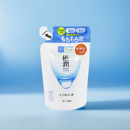 樂(lè )敦（ROHTO）日本本土樂(lè )敦肌研極潤玻尿酸保濕補水潔面乳液化妝水爽膚水大容量 【滋潤型】化妝水 替換裝 170ml