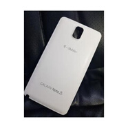 三星（SAMSUNG）適用于三星Note4后蓋n9108v電池蓋n9106w手機殼Note3后殼9008 Note3版后蓋白色 無(wú)三星標
