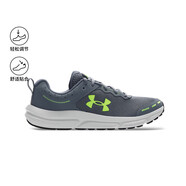 安德瑪（UNDERARMOUR）Charged Assert 10男子運(yùn)動(dòng)跑步鞋跑鞋3026175 灰綠色100 40
