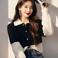 燕潯復(fù)古中國結(jié)盤扣紅色毛衣女秋冬新款小立領(lǐng)寬松過年外穿本命年上衣 1190#圖片色 常規(guī) L 適合105-135斤