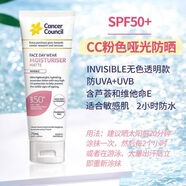 茜茜爾澳洲Cancer Council澳美皙隔離軍訓(xùn)必備防曬乳防曬霜SPF50+75ml 粉色一只【75ml】適合日常出行