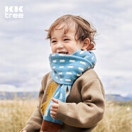 Kocotreekk樹(shù)兒童帽子加厚保暖寶寶護耳帽手套男孩針織圍巾女童秋冬單圍巾