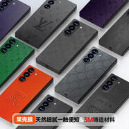 三星（SAMSUNG）三星ZFold6折疊屏全包后膜fold5后蓋保護膜防摔Fold4防指紋邊框膜 Q40-紅老花 兩套裝享優(yōu)惠價(jià)可備注不式三星G