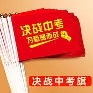 森邂禮高考中考加油勵志貼紙勵志頭巾助威手腕巾手搖旗百日誓師金榜題名高考必勝貼紙愛(ài)心臉貼祝?？荚嚹?14x21 決戰中考  20支