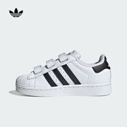 阿迪達(dá)斯 （adidas）三葉草 SUPERSTAR II CF C 童鞋 JI3988 35
