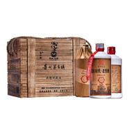 莫心醉貴州茅臺(tái)鎮(zhèn)莫心醉53度醬香型白酒酒糟埋藏糧食釀造原漿木箱裝老酒 53%vol 500mL 6瓶 木箱裝