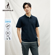 beanpole濱波【涼感】2025春夏新款男士索羅娜涼感T恤polo衫 藏青色 S 170/88A