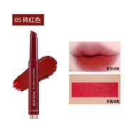 得鮮The same得鮮EcoSoul按壓紐扣口紅唇膏啞光新款M06姨媽色番茄磚紅 05# 磚紅色