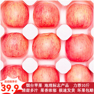 蔬農(nóng)聯(lián)水果 當(dāng)季時(shí)令蘋(píng)果禮盒 生鮮水果 山東煙臺(tái)棲霞紅富士蘋(píng)果 5斤裝 單果190g+【凈重4.5斤】
