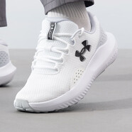 安德瑪（Under Armour）男鞋 2025秋季新款Charged Surge 4運動跑鞋緩震輕便訓(xùn)練鞋跑步鞋 3027000-100 白色 42.5