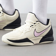 耐克（NIKE） 男鞋籃球鞋 2025夏新款G.T. JUMP運(yùn)動(dòng)鞋緩震戶外實(shí)戰(zhàn)耐磨籃球鞋 莫蘭特2代/椰奶色/泡沫粉 39 (內(nèi)長245mm)