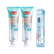 皓齒健小蘇打牙膏 益清新 120g*2盒 +牙刷單支