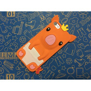 萬(wàn)浮生可愛(ài)卡通touch6硅膠套 ipod touch 5/6 保護(hù)殼小豬呆萌二師兄軟殼 桔色