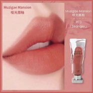 ANTIPODES顏色太驚艷了-韓國唇釉透明顏料冰塊絲絨唇彩口紅 003#Stranger 姑玫瑰奶茶棕