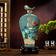 國脈貴州醬香型白酒53度整箱大曲坤沙純糧食酒送禮自飲婚宴口糧可定制 53%vol 500mL 1瓶