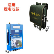 OEMG鋰電池背包帆布背包電瓶包加厚帆布蓄電瓶雙肩背包防水電池背包 24-8*37