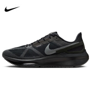耐克NIKE跑步鞋男子減震STRUCTURE 25運(yùn)動(dòng)鞋DJ7883-006黑39