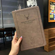 何健弓適用華為GOT一W09保護套防摔GOTW29平板外殼matepadpro11寸皮套GOTw09保護套G0T_AL19電腦殼子got- 鹿首軟殼 咖啡色（特價(jià)無(wú)贈品） 華為Mate Pad Pro