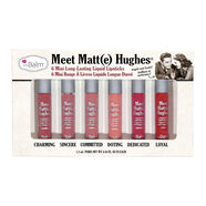 theBalm Meet Matt(e) Hughes 持久唇膏 0.1oz(6支)