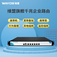 維盟（wayos）GK軟路由器千兆2.5G企業(yè)級商用路由器SD-WAN異地監控組網(wǎng)寬帶疊加出租屋pppoe智能流控策略路由 【帶機量300】千兆企業(yè)路由