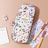 迪士尼（Disney）筆袋小學(xué)生 大容量高顏值文具盒鉛筆盒文具袋男孩女孩上學(xué)學(xué)習(xí)用品 黃色A83277-M1