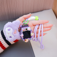 岧峣適用小米米兔兒童電話(huà)手表6C/5C/C7A/7X表帶掛脖6/6X尼龍加粗掛繩2S/4C保護套吊墜繩通用配件 先選下面型號：【庫洛米】公仔掛繩 適用：米兔4C/5C/6C/U1【贈拆卸工具】