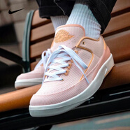 耐克（NIKE）籃球鞋男鞋2025夏季AJ運(yùn)動(dòng)鞋AirJordan2AJ2休閑鞋低幫運(yùn)動(dòng)鞋 DX6930-600粉色 41