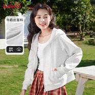 班尼路（Baleno）短款連帽衛衣外套女2025年春秋季百搭休閑時(shí)尚款開(kāi)衫親膚透氣上衣