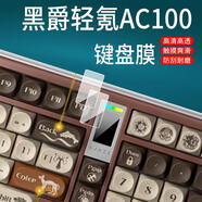 萬(wàn)浮生適用于黑爵輕氪AC100鍵盤貼膜黑爵ak820max機(jī)械鍵盤ak870pro保護(hù)膜98配列屏幕膜凱爾特小窗屏非鋼 【黑爵ak820max】 HTC其他型號(hào) 高清防刮軟膜*4片
