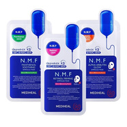 美迪惠爾（Mediheal） 新水潤PRO面膜水庫針劑補水保濕面膜男女送女友禮物 【新pro】舒緩+光澤+緊致各一盒