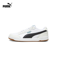 彪馬（PUMA）官方 男女同款情侶輕便經(jīng)典簡約休閑百搭潮流板鞋 CARACAL 369863 白-米白色-黑色-44 41