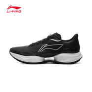 李寧（LI-NING）超輕22跑鞋緩震舒適耐磨跑步鞋女25秋季新款輕質(zhì)運(yùn)動鞋 黑色-5 39