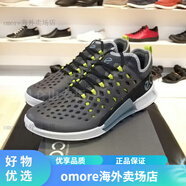愛(ài)步（ECCO）健步2.1越野系列男鞋款透氣減震戶(hù)外探索防滑跑鞋822814 磁石灰/深灰色/黑色 男款8228146 42