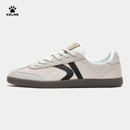 卡爾美（KELME）德訓鞋男女新款經(jīng)典復古休閑鞋T頭鞋 灰色 43