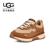 UGG秋季男士時(shí)尚舒適輕便簡(jiǎn)約低幫厚底復古老爹休閑鞋1167070 CHE | 栗色 42